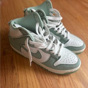 Nike Dunk High 1985 'Green Denim'